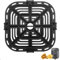 GXF Sartén para freidora de Aire COSORI Pro LE de 5 Cuartos de galón, Antiadherente de 8.23 x 8.23 Pulgadas, Soporte Cuadrado para freidora de Aire, Piezas de Repuesto, Accesorios, Placa de Parrilla
