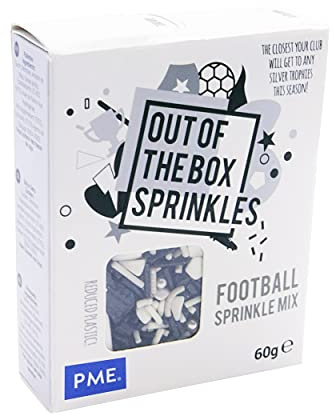 PME - Out the Box Sprinkles - Football 60g
