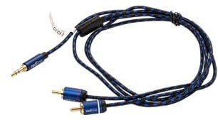 Redline Cavo audio Jack-RCA con connettore dorato