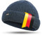NYTTED® Kurze Fisherman Beanie Herren & Damen I Made in Germany - Seemannsmütze aus 100% feinster Schurwolle I Fischermütze Herren & Damen I Docker Mütze