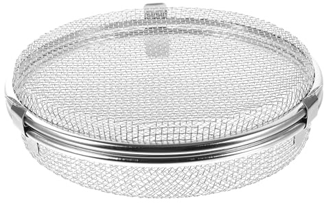 DOITOOL Cesta de cubiertos de repuesto de acero inoxidable para lavavajillas, cesta de almacenamiento de cubiertos, cesta de drenaje de cocina, 7.1 x 7.1 x 1.18 pulgadas