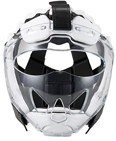 Amagogo Karate Headgear Safety Atmungsaktiver Leichter Kopfschutz Boxing Headgear Face für Grappling, Training, MMA Muay Thai