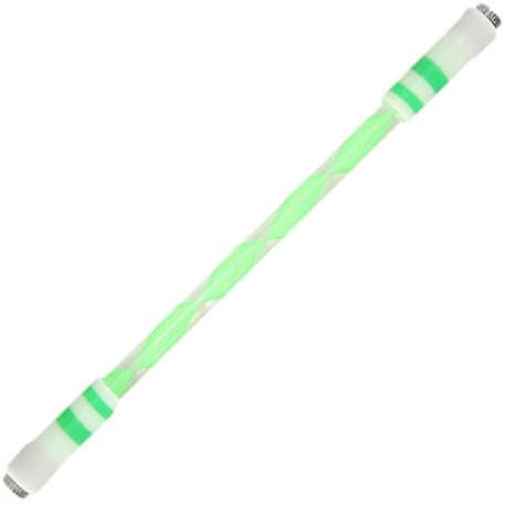 Fidget, Spinner-Stift, Spielzeug, Fidget mit blinkendem LED-Licht – Spinner für die Fingerspitze, kreativer Rollstift aus bruchsicherem Acryl, für Mädchen, Erwachsene, Studenten