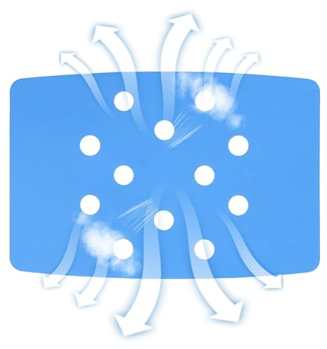 Cojín para asiento de ducha, cojín para bañera impermeable, cojín para bañera transpirable, cojín para silla antideslizante, cojín para asiento de bañera, cojín para bañera Rinf