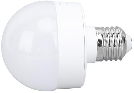 Ghzste Bombilla LED RGB Regulable Magnética E26, Funciona con Batería Recargable con Temporizador de Control Remoto, Ideal para Dormitorio