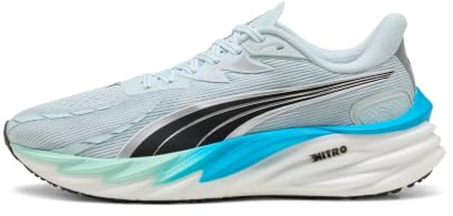 Puma Hombre Velocity Nitro 4 Sea Glass-Speed Blue Zapatos, 43 EU