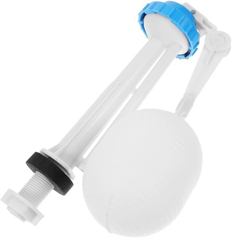 HAMPPLIES Replacement Toilet Fill Valve Float Kit for Older Split Toilet Tanks Plastic Cistern Inlet Valve Easy Installation