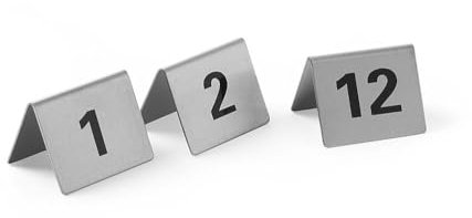 HENDI 663844 Chevalets de Table Numérougeés