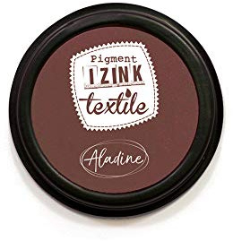 Stempelkissen IZINK Textile Marron Wood