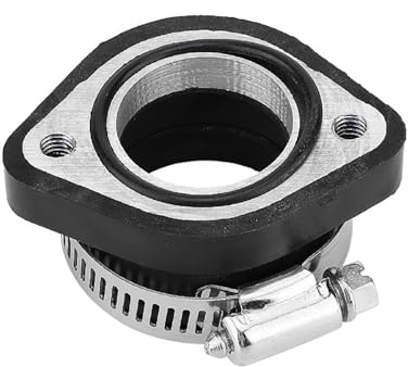 KSTE Moto carburatore Collettore di aspirazione in gomma Joint Boot Fit Compatible with VM24