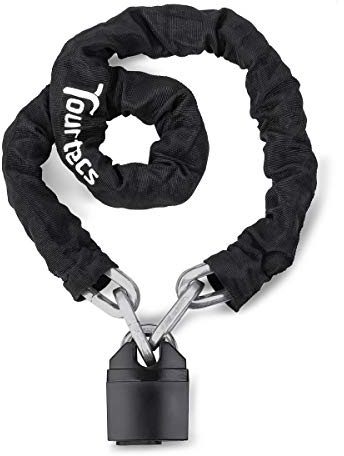 Chaine antivol Moto/Cadenas Moto Tourtecs KS1 1,15m Noir