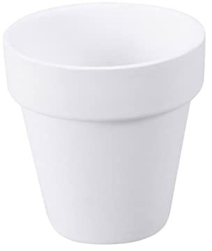Milisten 10 Pièces Pot à Orchidée Rond Pots pour Plantes Jardinière en Céramique Mini Argile Pot Blanc Pots De Fleurs en Céramique Argile Pot De Fleur Terre Cuite Blanche Bol Succulent
