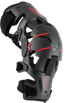 Alpinestars RK-1 Plasma Knee Brace (Black/Red, Large/X-Large)