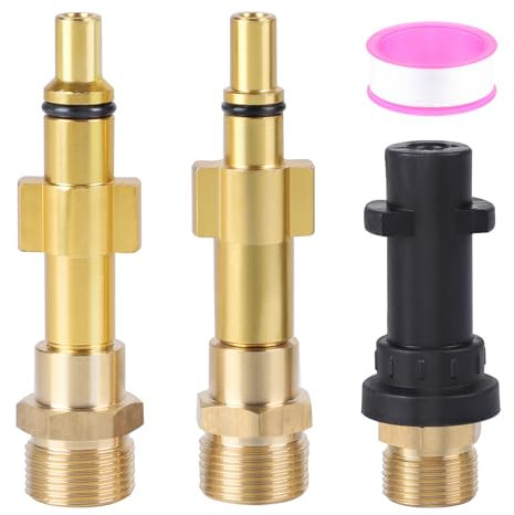 SWAWIS Adattatore per Sonda Sturatubi Tubo Idropulitrice Adattatore Compatibile con Bosch Kärcher K2-K7 Lavor Interpump Idropulitrici