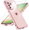 LeYi for Samsung Galaxy A56 5G Phone Case with 2 Tempered Glass Screen Protector, Protective Shockproof Scratch Resistant Silicone, Slim Soft TPU Mobile Cover for A 56 5G Pink