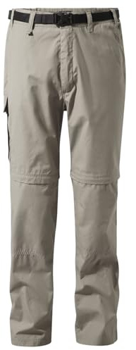 Craghoppers Men's Kiwi Convertible Walking Trousers Relaxed Fit Water Repellent