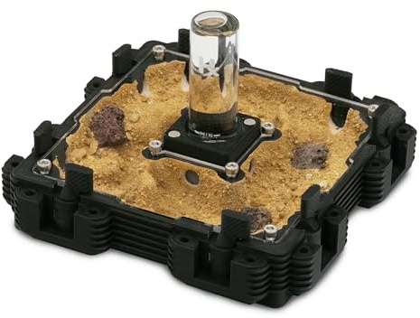 Ant Dimension Ant Farm Natura Module 2:2 – Professional, Modular and Adaptable to Many Species – Adjustable Humidity System with 4 Outlets (Yellow)