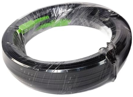 HAIZHI Cavo di prolunga in Fibra Ottica Simplex for Esterni FTTH monomodale Cavo di prolunga in Fibra Ottica 50M/60M/70M SC-SCComunicazione in Fibra Ottica(50M SCap To SCap)
