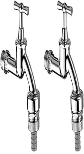 SCHELL 034170399 Auslaufventil/Ventil 1/2'', Wasserhahn für Schlauchanschluss, Knebelgriff und Sicherungskombination, Schlauchverschraubung, Rückflussverhinderer, Rohrbelüfter in Durchflussform