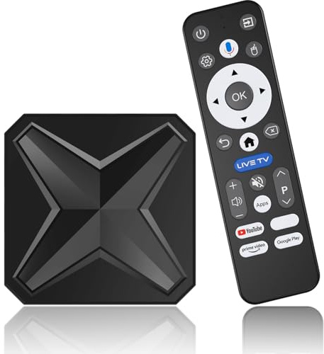 Android TV Box,Q1 Mini+ Android 14.0 2Go RAM 16Go ROM RK3518 Quad Core Cores-A53 Mali 450 MP2 GPU Support 2.4/5.8GHz WiFi BT5.4 10/100M Ethernet 8K 3D 1080P DLNA HDMI 2.0 H.265