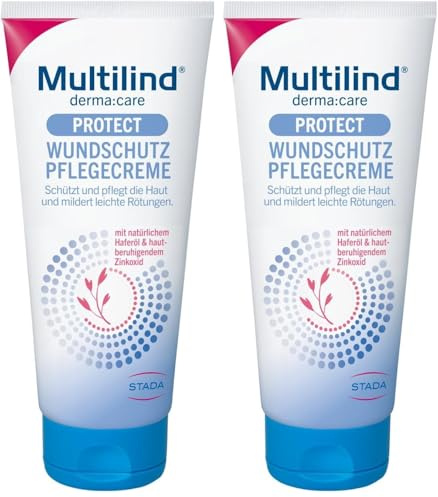 Multilind DermaCare Protect Pflegecreme 200 ml (Packung mit 2)