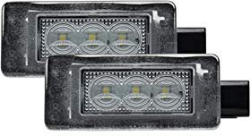 AutoStyle v-032007 Fuochi di targa LED su mesure- vari, Black