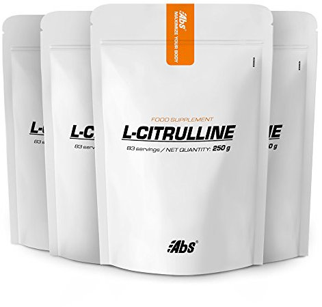 L-CITRULLINA IN POLVERE | PACK 3+1 GRATIS | 332 razioni / 1 kg | Vasodilatatore, recupero dopo l’esercizio fisico, rendimento | Fabbricato in Francia