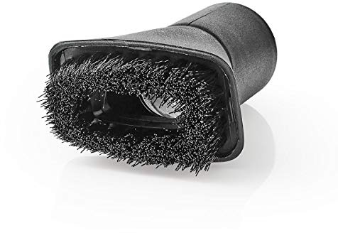 Nedis Brosse à épousseter Universelle pour aspirateurs de 35 mm, s'adapte aux Surfaces dures et Meubles, idéale pour Le Nettoyage délicat ou Sensible aux Rayures