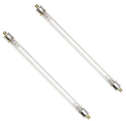 Pisces Hozelock 2 Pack 12w Watt T5 Replacement Pond Bulb for EcoPower 6000 Filter Spare UVC Lamp Tube Part 1780