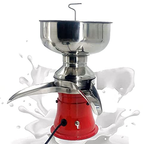 Separatore centrifugo per crema di latte, separatore di panna elettrico, centrifuga per burro da cucina, scrematrice professionale per panna, 50 l/h per trasformare il latte crudo o intero in panna e