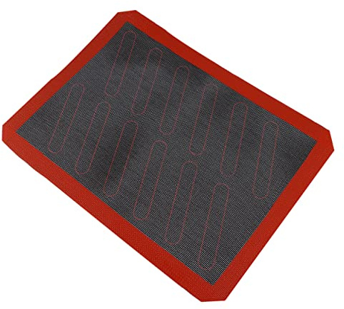 MAGICLULU Macaron Baking Mat Non-Stick Oven Pad Glass Fiber Heat Resistant Baking Mats for Bread Cookies Cakes