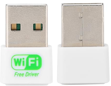 Adaptateur WiFi pour Ordinateur de Bureau, Dongle pour PC Adaptateur USB WiFi Adaptateur sans Fil USB WiFi Adaptateur de Dongle WiFi sans Fil Récepteur pour Ordinateur Portable