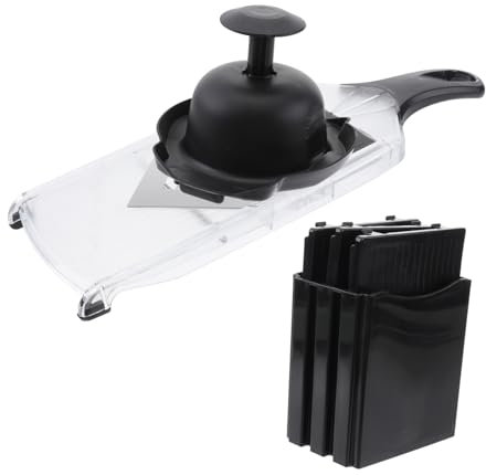 COLLBATH Cortador De y Pepinos Multifuncional Rebanador v Fácil De Usar y Limpiar