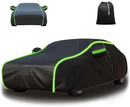 Autoabdeckung für V-W T Cross Auto Abdeckplane Vollgarage Outdoor Auto Abdeckplane Autoabdeckung Winter Wasserdicht Regen Sonne Staub UV Schutz