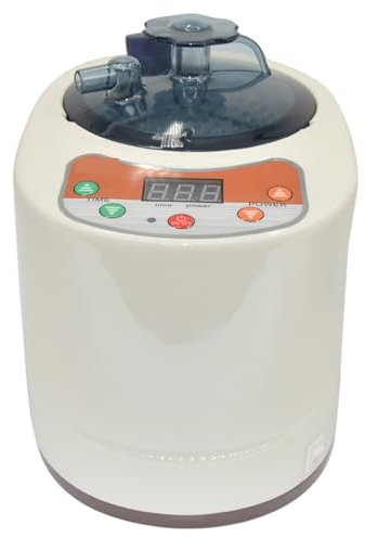 EDEDE Sauna Heater, 2 Liter Portable Sauna Steamer Pot, Generator For Steam Saunas, Home Spa Machine For Body Detox for Home Sauna SPA