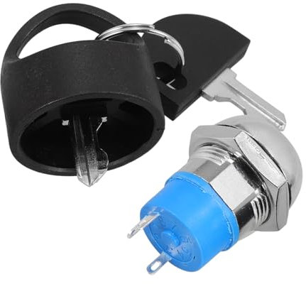 MAGICLULU Interruttore Accensione Per Bici Elettriche Blocco Con Chiave Facile Installazione Per Maggiore Sicurezza e Protezione Dispositivi Elettrici