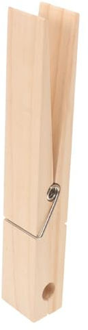 MUELODSIC Porta Asciugamani Legno Accessori Per Bagno Molletta Da Bagno Gigante Portasciugamani Molletta in Legno