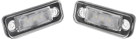 Kennzeichenbeleuchtung Wasserdicht 2 stücke Kennzeichenbeleuchtung Lampe Fehlerfrei Passend für Mercedes Benz W203 5D W211 W219 R171