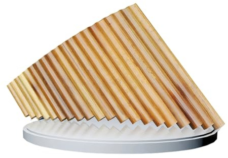 Panflöte Instrument Robustes Panflöten-Einsteigerinstrument 22 Pfeifen Mit Zubehör Linker Bass(G major)