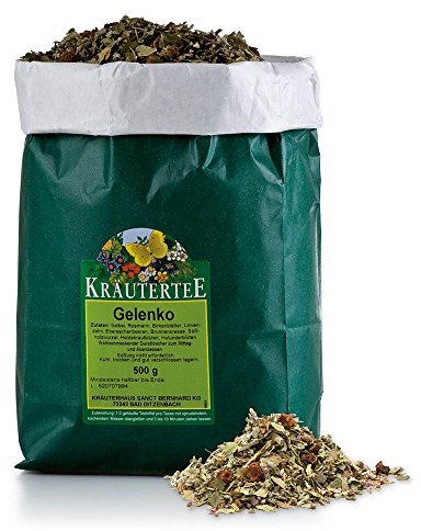 Sanct Bernhard Tee Gelenko-Kräutertee mit Salbei, Rosmarin, Birke, Holunder, Heidekraut 500 g