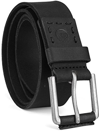 Timberland Men Casual Leather Belt, Black, 38
