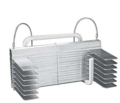 Rettungsleiter KF-Kompakt A12, Stahlseil mit Alusprossen, Länge 12m, Stockwerke 4, Gewicht 8,9kg