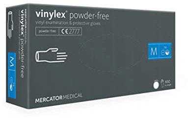 Vinylex Vinyl Gloves Powder Free Medium (Box of 100)