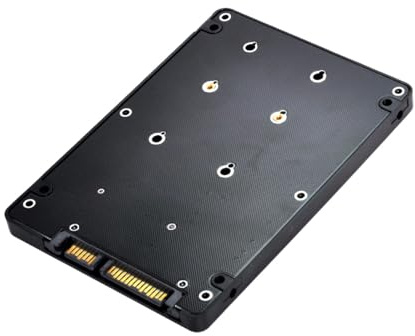 cablecc mSATA SSD auf 2,5 Zoll SATA-Festplattengehäuse, Konverteradapter für MSATA SSD