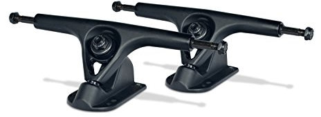 JUCKER HAWAII Longboard Achsen Set 180 mm - Allround Trucks - schwarz matt