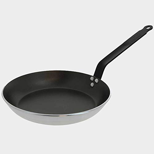 DE BUYER Runde Pfanne Choc5 mit Queue, hohe Temperatur, Durchmesser 32 mm