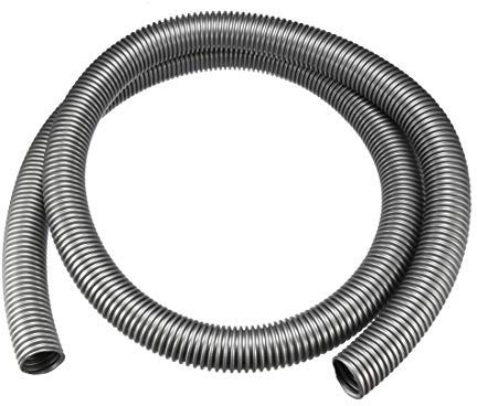 N/A 40 mm 2 m Eva-Schlauch Flexibler Staubsauger Staubsaugerschlauch Verlängerungskabel Grau