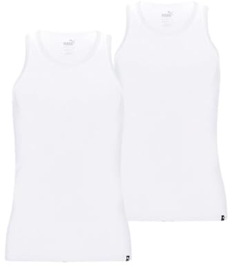 PUMA Herren Vest Tee-shirt, Weiß, M EU