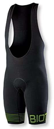 BIOTEX Salopette Ultra in Cordura con Fondello Integrato Unisex per Ciclismo e Mountain Bike, Intimo Tecnico Sportivo