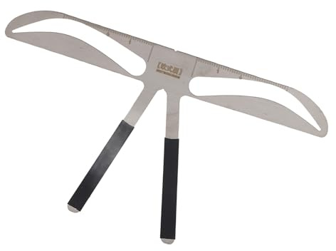 Plantillas de cejas para principiantes, regla de cejas reutilizables, para mujer, para dibujar, mapa, posicionamiento, herramienta de medición de equilibrio, herramientas de maquillaje y cejas